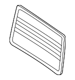 22729677 - Body: Back Glass for Chevrolet: Cavalier | Pontiac: Sunfire Image image