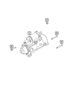 R8336451AA - Electrical: Engine Starter, Remanufactured for Mopar Image