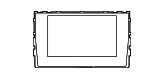 5NN919605C - Body: Display Unit for Volkswagen: Arteon, Atlas, Atlas Cross Sport, e-Golf, Golf, Golf Alltrack, Golf SportWagen, GTI, Jetta, Taos, Tiguan Image