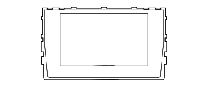 5G6919605C - : Display Unit for Volkswagen Image