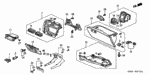 77631S5AA01 - Interior/Bumper: BUSH, OUTLET for Honda Image