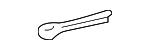 9538103025 - Steering: Outer Tie Rod Cotter Pin for Lexus: ES250, ES300h, ES350, NX250, NX350, NX350h, NX450h+, RX350, RX350h, RX350L, RX450h+, RX450hL, RX500h, RZ300e, RZ450e, TX350, TX500h, TX550h+, UX200, UX250h, UX300h Image