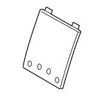 LR128574 - Body: Insert Panel for Land Rover: Discovery Sport, Range Rover Evoque Image