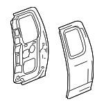 8890241120 - Body: Door Shell for Isuzu Image
