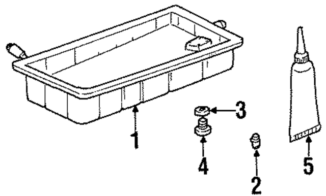 83504040 - Maintenance &amp; Lubrication: Trans Pan Gasket for Mopar Image
