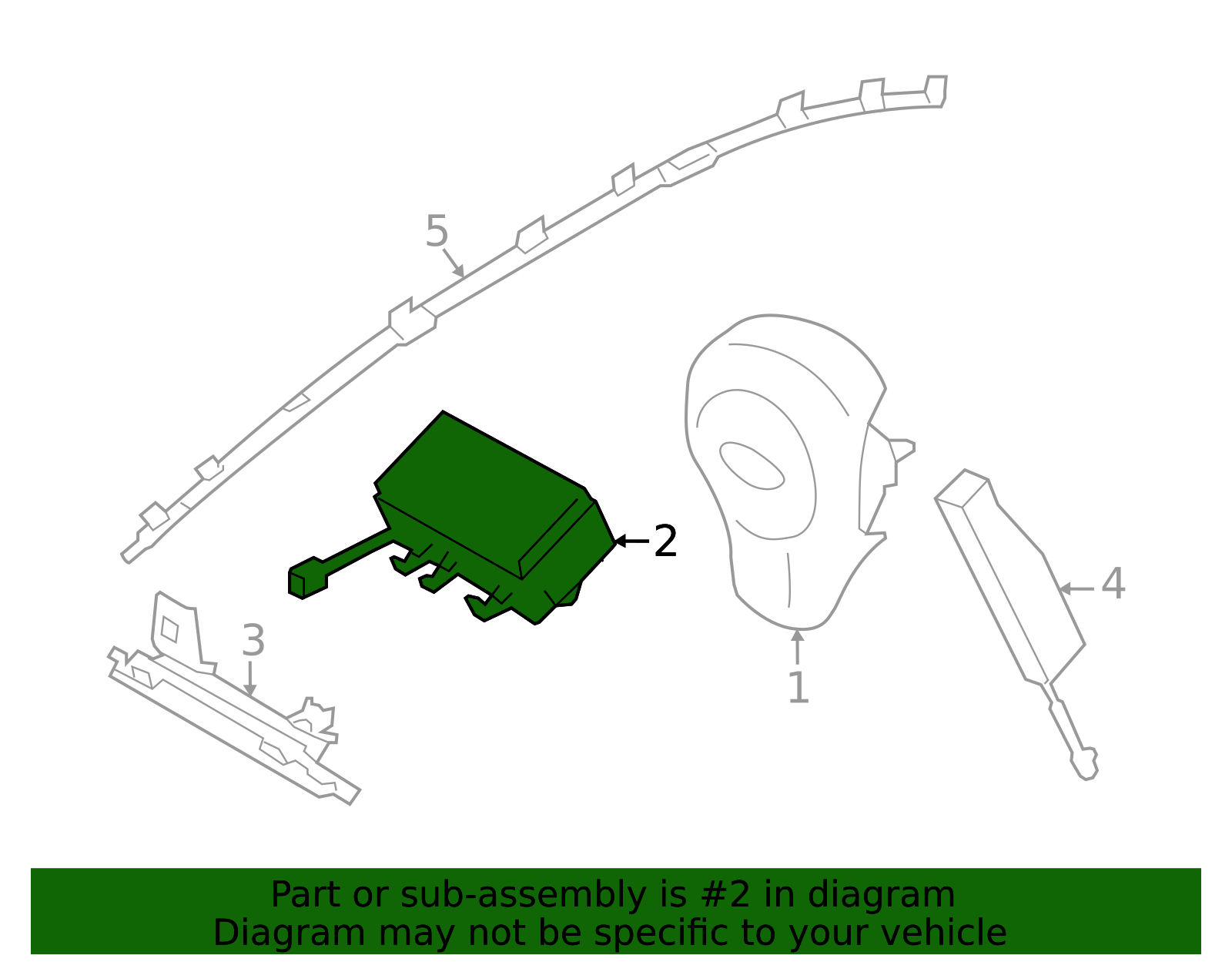 2022-2025 Subaru WRX Passenger Inflator Module 98271VC000 | OEM Parts ...