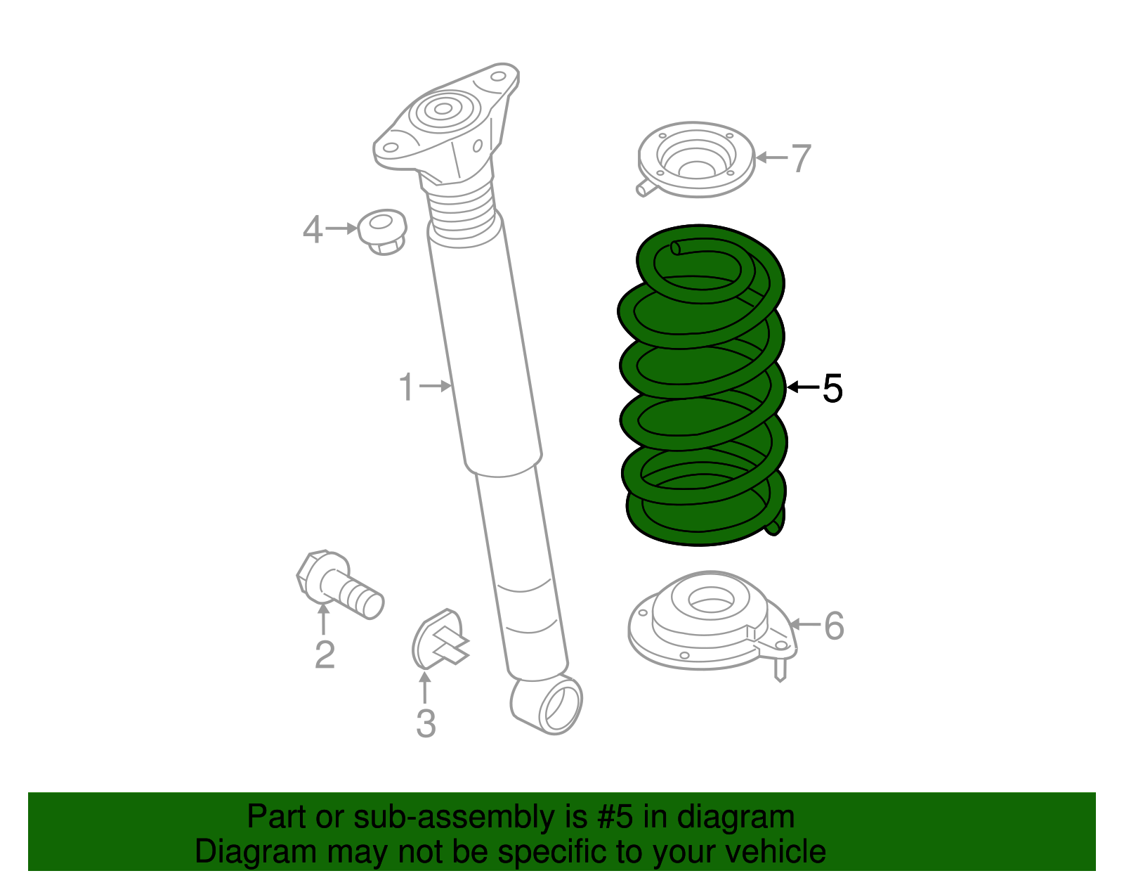 thumbnail interactive-video image 1 of Unity Automotive Front Right Complete Strut And Coil Spring Assembly For 2014-2017 Mazda 6 1 of 3