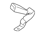72119132809 - Body: Seat Belt Receptacle for BMW Image
