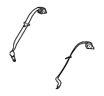 72117065889 - Electrical: Outer Belt Assembly for BMW: 525i, 525xi, 528i, 528i xDrive, 528xi, 530i, 530xi, 535i, 535i GT, 535i xDrive, 535xi, 550i, 550i GT, 550i GT xDrive, M5 Image