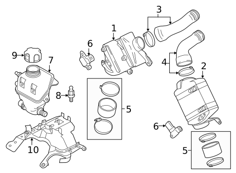 Radiators, Coolers & Related Components for 2011 BMW 550i GT xDrive #0