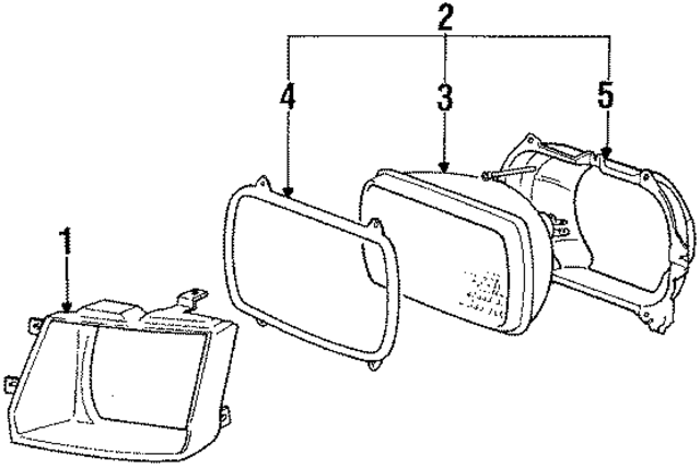 MB377319 - Electrical: Bezel for Mopar Image