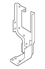 LR117328 - : Lower Support for Land-Rover Image
