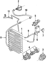 893260403L - HVAC: Condenser for Audi Image