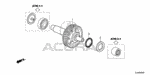 23250RT4000 - Transmission - Automatic: SHAFT, IDLE for Acura Image