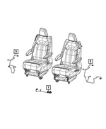 68475884AA - Electrical: Seat Wiring, Right Rear for Mopar Image