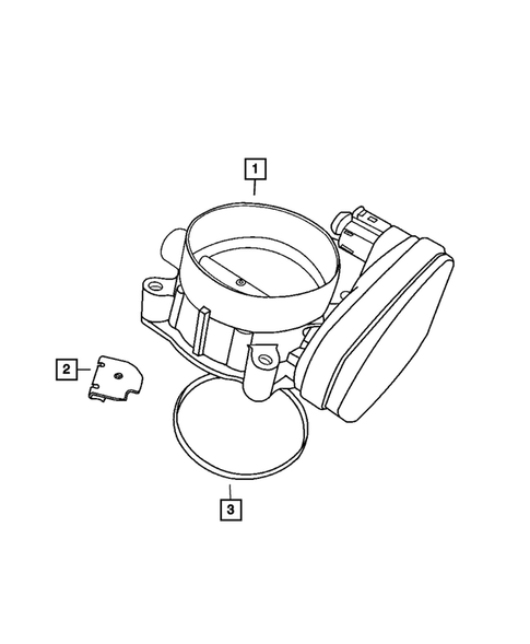 Throttle Body for 2010 Chrysler 300 #0