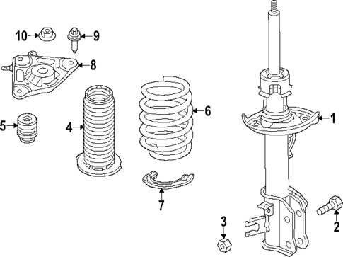 Struts & Components for 2025 Dodge Hornet #0