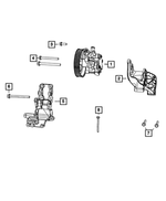 6509154AA - Steering: Hex Flange Head Bolt for Mopar Image