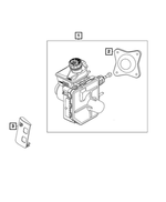 68719980AA - Brakes: Anti-lock Brake Control Unit for Mopar Image