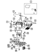 LP535621AA - Air Conditioners and Heaters: Cabin Air Filter for Jeep: Gladiator, Wrangler Image