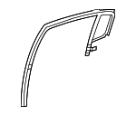 5074572AJ - Body: Window Channel for Chrysler: 200, Sebring Image