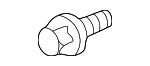 90149SA0003 - Body: License Frame Bolt for Honda: Accord, Accord Crosstour, Civic, Clarity, CR-V, Crosstour, Element, Fit, HR-V, Insight, Odyssey, Passport, Pilot, Ridgeline Image
