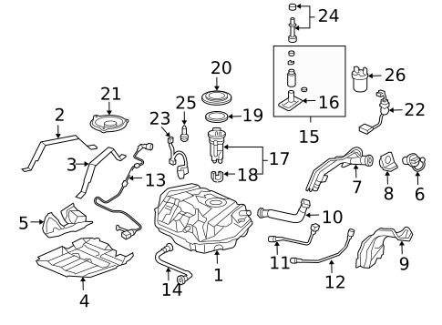 Filters for 2007 Honda Accord #9