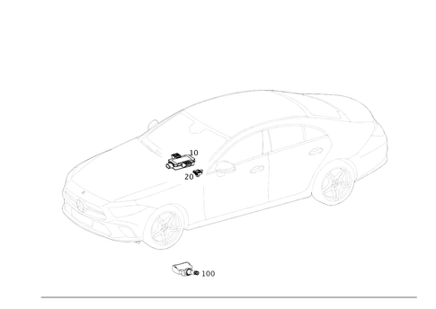 Tire Pressure Check for 2021 Mercedes-Benz CLS53 AMG #0