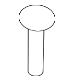 8E0713815 - Body: Control Cable Pin for Audi: Q7 Image