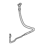 A/C Discharge Line Hose For Land Rover Discovery 1999-2004 4.0L/4.6L | Replaces HA-112678C, JUF102440