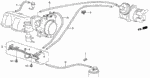 17205PC6000 - Engine: CLAMP, TUBE (7.5X2) for Honda Image