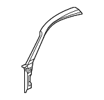 98750396601GRV - Body: Hinge Pillar for Porsche: Cayman Image