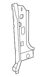 99750193701GRV - Body: Pillar Reinforced for Porsche: 911, Boxster, Cayman Image