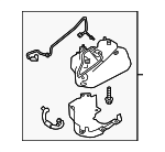 LR160433 - Emission System: Tank Assembly for Land Rover: Discovery, Range Rover, Range Rover Sport Image