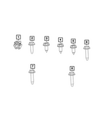 6034939 - Electrical: Hex Head Screw for Mopar Image