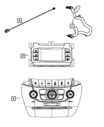 68082364AB - Electrical: Jumper Cable for Mopar Image
