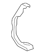 5103133030 - Cooling System: Lower Tie Bar Gusset for Lexus: ES300 Image