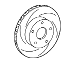 435120W100 - : Rotor for Lexus: GS F, RC F Image