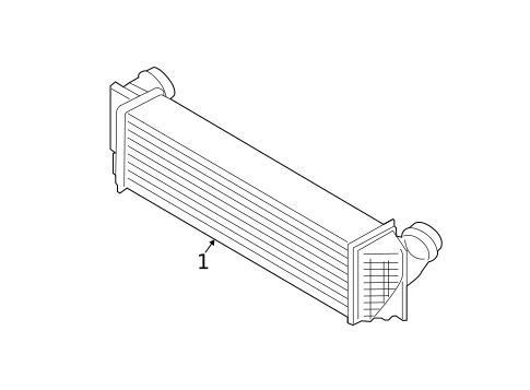 Intercooler for 2015 BMW 740Ld xDrive #0