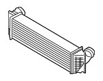 17517805629 - Cooling System: Inter-cooler for BMW: 535d, 535d xDrive, 740Ld xDrive, X5 Image