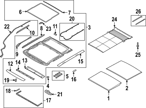 Sunroof for 2022 Land Rover Range Rover #0
