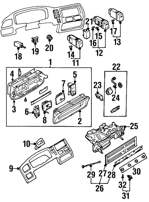 Cruise Control for 1999 Isuzu VehiCROSS #1