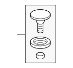 5124422AA - Body: Hole Cover for Dodge: Sprinter 2500, Sprinter 3500 Image