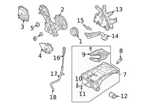 Engine Parts for 2015 INFINITI Q40 #21