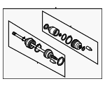 32010179 - : Axle Assembly for Saab: 9-2X Image