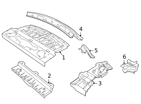 Package Shelf for 2023 Porsche Taycan #0