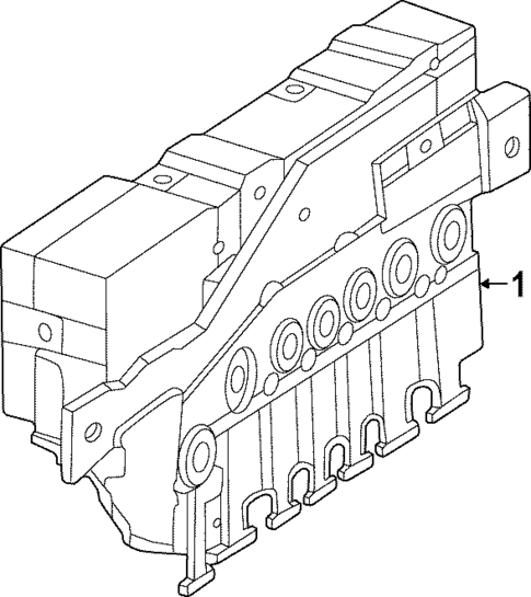 Fuse & Relay for 2023 Mercedes-Benz SL 43 AMG&reg; #3