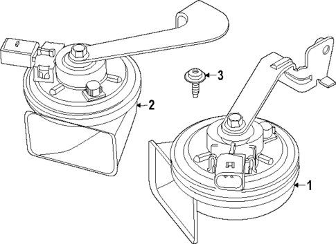 Horn for 2025 Mini Countryman #0