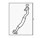 6Q145735D - Engine: Oil Outlet Tube for Volkswagen Image