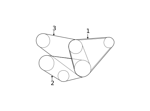 Belts for 2004 Toyota Tundra #0